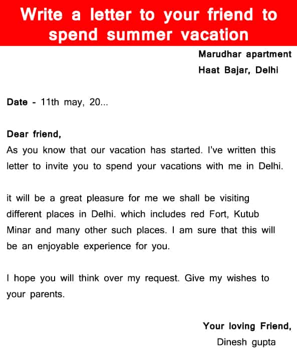 3-write-a-letter-to-your-friend-to-spend-summer-vacation